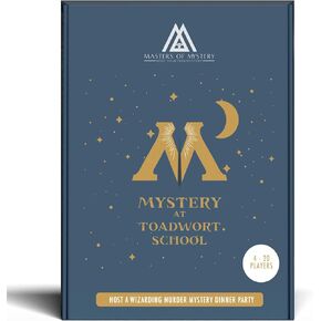 Replay-able Wizarding Murder Mystery Dinner Party Game for Up to 20 Adults - Host Your Own Dinner Party Game Night - Witches & Wizards Theme Medium English 4-20 Players