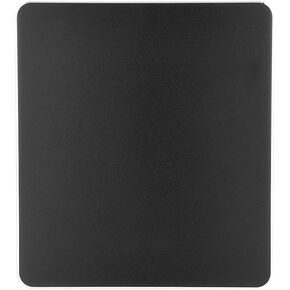Mouse Tray Aluminum Mouse Pad, Aluminum Alloy Non-Slip Gaming Mouse Pad Mat Double Sided Accurate Control Mousepad for PC(Black)