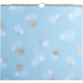 russell+hazel 2025 Spiral Burst Hanging Wall Calendar (January 2025 – December 2025), 13.25" x 12.25"
