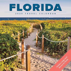 Florida 2025 12" x 12" Wall Calendar