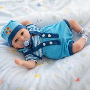 FANCCI Realistic Reborn Baby Dolls,18 Inch Lifelike Newborn Baby Doll Real Life Baby Dolls Soft Weighted Reborn Doll Christmas or Birthday Gift Toys for 3+ Years (Girl)