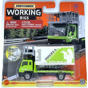 Matchbox 2022 - Working Rigs Wave 2 - GMC T8500 #3/16 - Snacks & Beverages