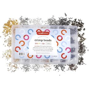 levaftables تجعيد الخرز وأغطية لصنع المجوهرات (2100 صورة). حبات تجعيد متنوعة لصنع المجوهرات (7 ألوان). أفضل أغطية حبة تجعيد ، أنابيب تجعيد ، أغطية عقدة العقدة وأوصياء الأسلاك in Kuwait