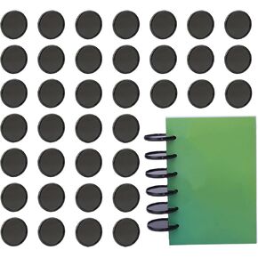 40 Pcs Discbound Disc 2 Inch Book Binding Discs, Black Expansion Discs Notebooks Planner Discs for DIY Notebooks and Planner Scrapbooking Supplies