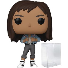 POP Marvel: Doctor Strange Multiverse of Madness - America Chavez Funko Vinyl Figure (Bundled with Compatible Box Protector Case), Multicolor, 3.75 inches
