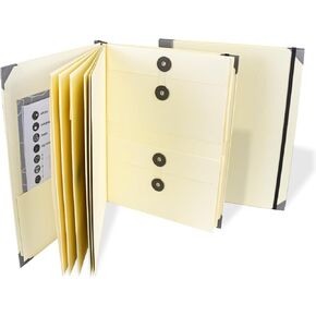 Important Document Organizer Folio,Life Binder for Baby Birth Certificate,Family Emergency Document Folder | in Case i Go Missing Binder Set