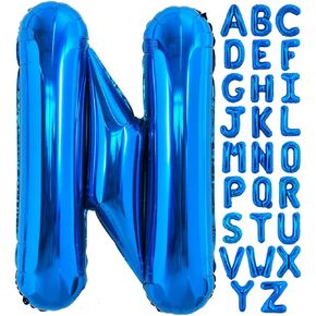 40 Inch Blue Letter C Balloons Alphabet C Letter Balloons Foil Mylar Big Letter Balloons for Birthday Party Anniversary New Year Graduation Wedding Decorations