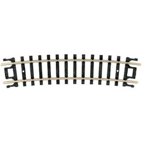 N Code 80 Nickel Silver 1/2 11" Radius Snap-Track (6) Atlas Trains