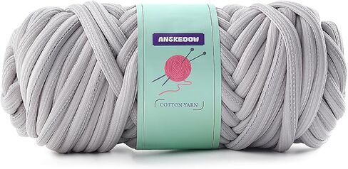 Chunky Yarn for Hand Knitting,Soft Bulky Yarn for Crocheting,Thick Big Twist Tubular Yarn for Making Blanket,Bags,Baskets,Pillows,Pet Nests 1.1lb/500g (2 Skeins Pink) in Saudi Arabia