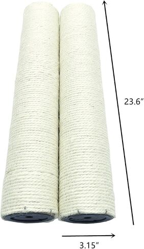 شينغوكساس 4 عبوات كات إكسسوارات استبدال قطع الغيار بعد 23.6 "ل ، 3.15" Ø القطب ، وبرج Cat Post Reled (M8 برغي) in Kuwait