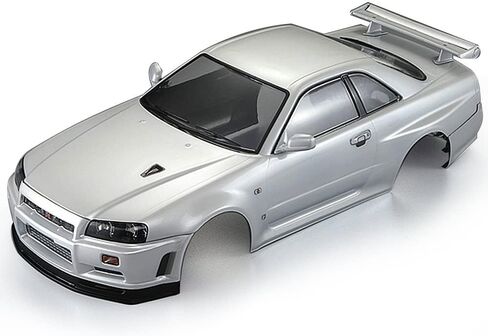 Goolsky Killerbody 48646 Skyline (R34) Finished Body Shell Frame for 1/10 Electric Touring RC Racing Car DIY (White) in Saudi Arabia