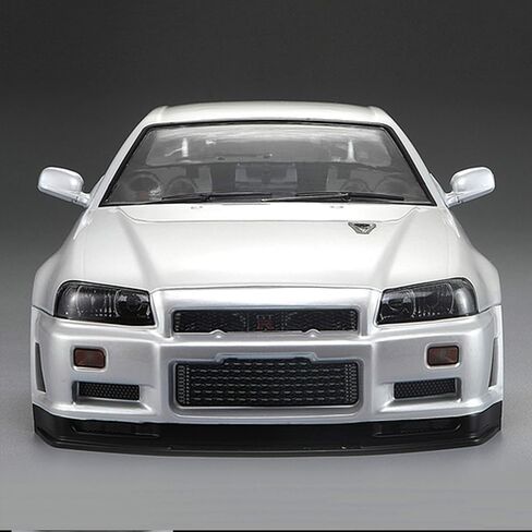 Goolsky Killerbody 48646 Skyline (R34) Finished Body Shell Frame for 1/10 Electric Touring RC Racing Car DIY (White) in Saudi Arabia
