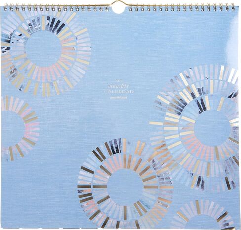 russell+hazel 2025 Spiral Burst Hanging Wall Calendar (January 2025 – December 2025), 13.25" x 12.25" in Kuwait