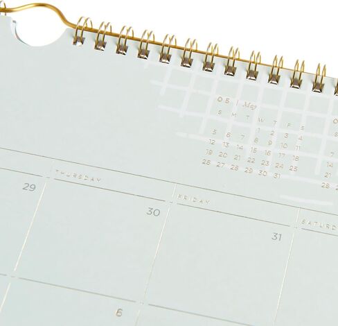 russell+hazel 2025 Spiral Burst Hanging Wall Calendar (January 2025 – December 2025), 13.25" x 12.25" in Kuwait