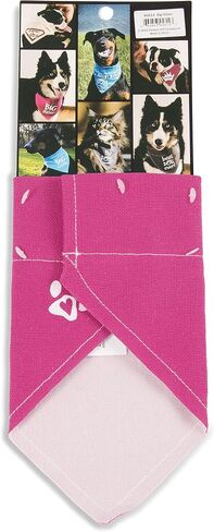Pavilion Gift Company Big Sister Pink Paw Print Large Dog Slip on The Collar Bandanna in Saudi Arabia