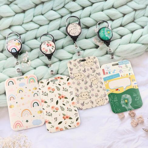 Black Cool Detachable Badge Holder Lanyard with Retractable Badge Reel Clip Cute Keychain for Women Men Teens Teachers Kids for ID Badge Keys Preppy School ID Holder Reel Lanyard, Inspirational Quotes in Kuwait