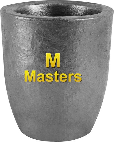 Molten Masters #10-10KG Premium Black Silicon Carbide Graphite Crucibles Cup Furnace Torch Melting Casting Refining for Aluminum, Gold, Silver, Copper, Brass Withstand 1800 ℃/3272℉ in Kuwait