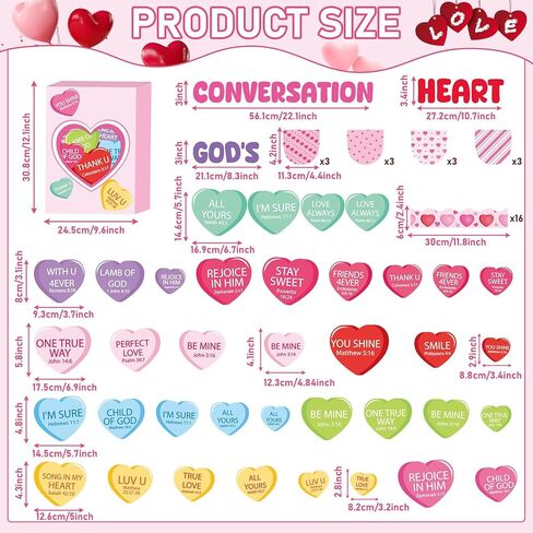gisgfim Valentine’s Day Bulletin Board Set Decorations Valentines Classroom Decor Chocolate Heart Photo Craft Cutouts for School Home Chalkboard Wall Door Party Supply(Life Is like a Box of Chocalate) in Kuwait