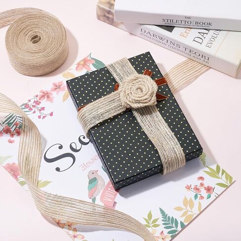 Beadthoven 2 Rolls Burlap Fabric Ribbon 1/4 inch Sparkle Edge Jute Ribbon Dark Orchid Rustic Ribbon for DIY Bow Crafts Burlap Flower Gift Wrapping Wedding Home Party Decorations Floral Garland Wreath in Kuwait