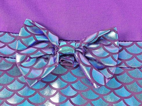 HenzWorld Little Girls Mermaid Princess Dress Toddler Costume Dress up Pretend Play Christmas Birthday Mermaid Gift in Kuwait