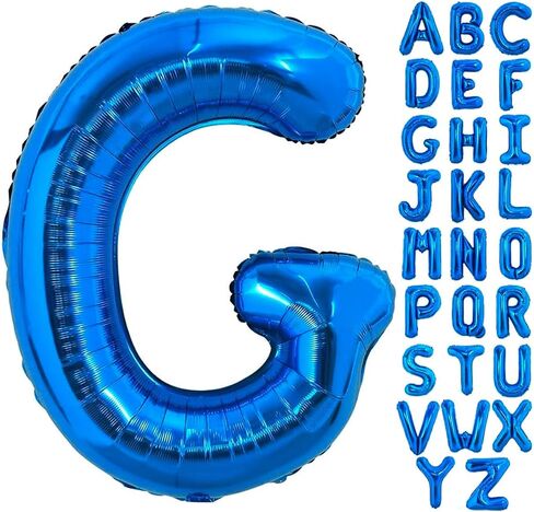 40 Inch Blue Letter C Balloons Alphabet C Letter Balloons Foil Mylar Big Letter Balloons for Birthday Party Anniversary New Year Graduation Wedding Decorations in Saudi Arabia