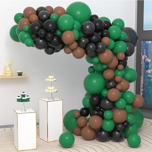 Red Blue Black Yellow Balloon Garland Arch - Blue and Black Balloons Red Yellow Black Balloons Red Blue Balloons for Super Robots Spider Hero Birthday Baby Shower Graduation Party Decorations in Kuwait
