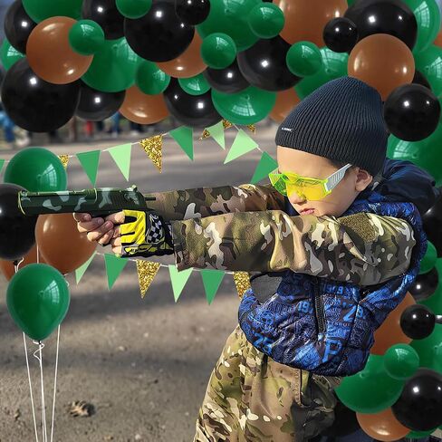 Red Blue Black Yellow Balloon Garland Arch - Blue and Black Balloons Red Yellow Black Balloons Red Blue Balloons for Super Robots Spider Hero Birthday Baby Shower Graduation Party Decorations in Kuwait