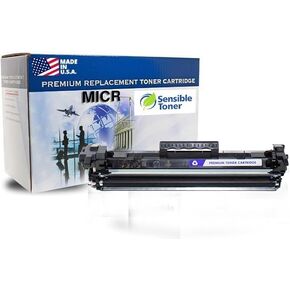 Replacement 30A MICR Toner Check Printing Cartridge for HP 30A CF230A 30X CF230X for LJ Pro MFP M203 M203dw M203d M203dn M227 M227fdw M227fdn M227sdn, 1,600 Pages, Made in USA