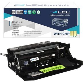 LCL Compatible Drum Unit Replacement for Dell B5460 B5465 B5460dn B5465dnf 9PN5P WX76W Imaging Drum Unit S5830dn S5830 B5460 B5465 B5460dn B5465dnf Printer (Black 1-Pack )