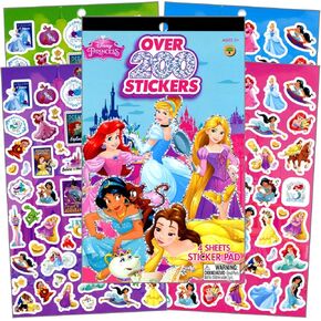 Disney Princess Sticker Pad Over 200 Stickers