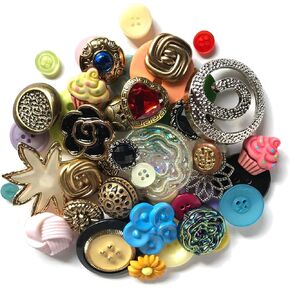 Buttons Galore Great Grab Bag with Craft and Sewing Buttons, 12-Ounce
