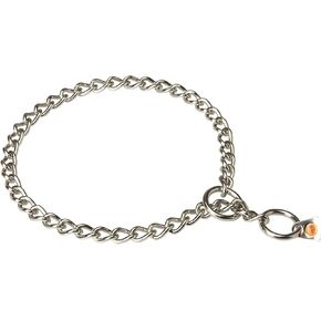 Herm Sprenger Stainless Steel Dog Collar - Label 1/9 inch (3 mm) - Size 22 inch (55 cm) for Dogs with Neck Size of 19-20 inch (48-50 cm)