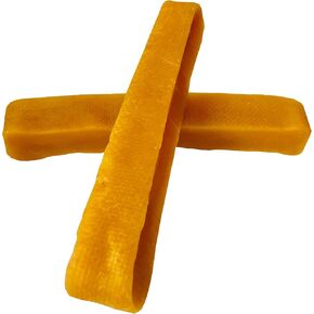 Snow Hill Natural Himalayan Yak Cheese Dog Chews XXL Monster 2 Pcs Long Lasting Natural Organic Protein-Rich Yaky Cheese Golden Bone Dog Treats Improved Oral Health - Yak Chews of Himalayas