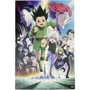 Paladone Hunter x Hunter 250pc Jigsaw Puzzle, 46cm (18.1") by 31cm (12.2") HxH Merchandise