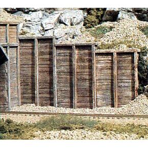 Woodland Scenics C1260 Timber Wing Wall (3) HO WOOU1560
