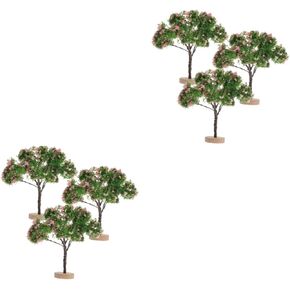 Toyvian 6 pcs Miniature Trees for Crafts Realistic Model Trees for Train Scenery Dioramas Architecture and Building Projects for Landscape Decoration