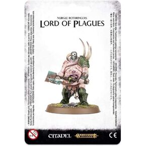 Games Workshop 99070201009 Nurgle Rotbringers Lord of Plagues Tabletop and Miniature Gaming ، Black