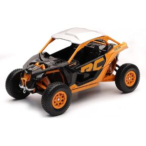 New Ray Toys 1:18 Scale UTV Can-Am Maverick X RC, Orange Crush 58283