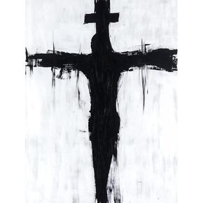 Diamond Painting Kits,Simple Jesus Cross Diamond Art Kits for Adults Cross Stitch Full Drill Shiny Diamond Embroidery Pictures Arts Craft for Home Wall Decor Gift 12X16in/30x40cm
