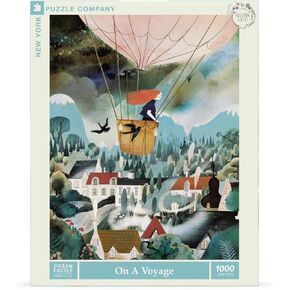 New York Puzzle Company - Adelina Lirius On a Voyage - 1000 Piece Jigsaw Puzzle for Family Game Nights by Adelina Lirius