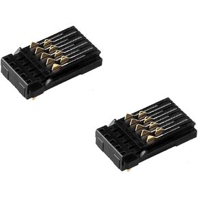 TBTeek Ink Cartridge Chip Connector Holder 2Pcs CSIC Assy for EC-C7000 EC-4040 EC-4020 EC-4030 WF-7820 WF-7840 WF-4730 WF-4720 WF-4740 WF-4734 WF-7820 WF-7840 XP-4100 XP-4105