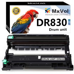 MxVol Compatible Brother DR830 DR 830 DR-830 Drum Unit Replacement for Brother Printer HL-L2460DW HL-L2405W HL-L2400D DCP-L2640DW MFC-L2820DW HL-L2465DW HL-L2480DW Drum Cartridge (NO Toner)