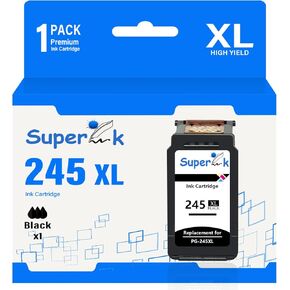 245XL Remanufactured Ink Cartridge Compatible for Canon 245 XL PG-245XL for PIXMA MG2520 MG2920 MG2922 MG2924 MG2420 MG2522 MG2525 MG3020 MG2555 MX490 MX492 Printer (1 Pack, Black)