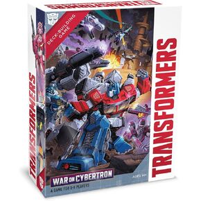 لعبة Renegade Game Studios Transformers لعبة بناء Deck: War on Cybertron-Game Game & التوسع ، تتراوح أعمارهم بين 14+ ، 1-4 لاعبين ، 45-90 دقيقة