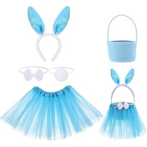 توتو عيد الفصح سلال عيد الفصح أزياء تول تول رقيقة وأرنب رأس ربطة أعداد in Kuwait