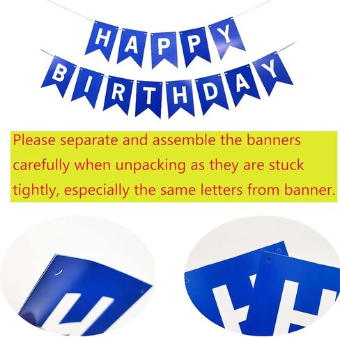 12th Birthday Decorations for Boys Blue, Almost a Teenager 12th Birthday Balloons Silver 12th Birthday Banner Number 12 Star Foil Balloons Confetti Balloons for 12 Years Old Birthday Boys(12th) in Kuwait