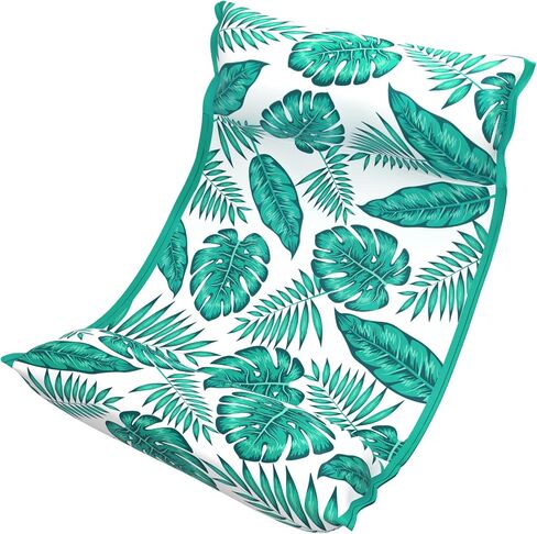 Jasonwell Water Hammock Pool Floats - 2PACK Fabric Inflatable Pool Hammock Float Floaties 4 in 1 (Saddle Lounge Chair Drifter) Lake Beach Floating Loungers Swimming Pool Rafts Toys for Adults in Kuwait