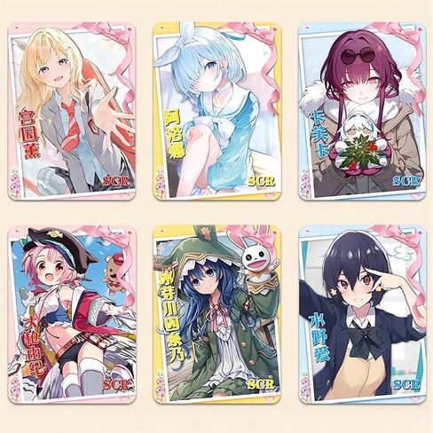 Goddess Story TCG Collection Cards, Booster Box Anime Cards， Goddess Story Set- Four Boxes of 600 Cards（NS-10-11-12-13） in Saudi Arabia
