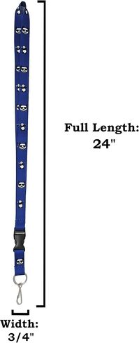 Vinylcation Hip Llama Lanyard Keychain and ID Holder with Detachable Buckle for Keys or Badge | Durable Black Polyester Novelty Necklace (Llama) in Saudi Arabia