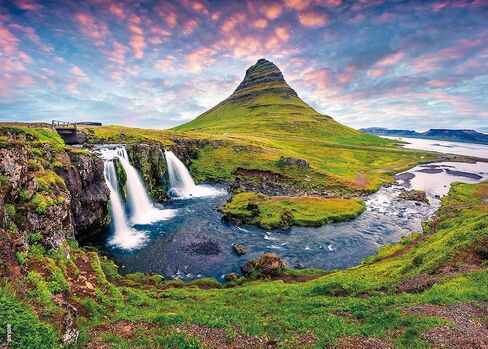 Jigsaw Puzzles for Adults 1000 Pieces Iceland Thick Sturdy 1000 Piece Puzzle Precise Interlocking Age 14+ Family Game in Saudi Arabia